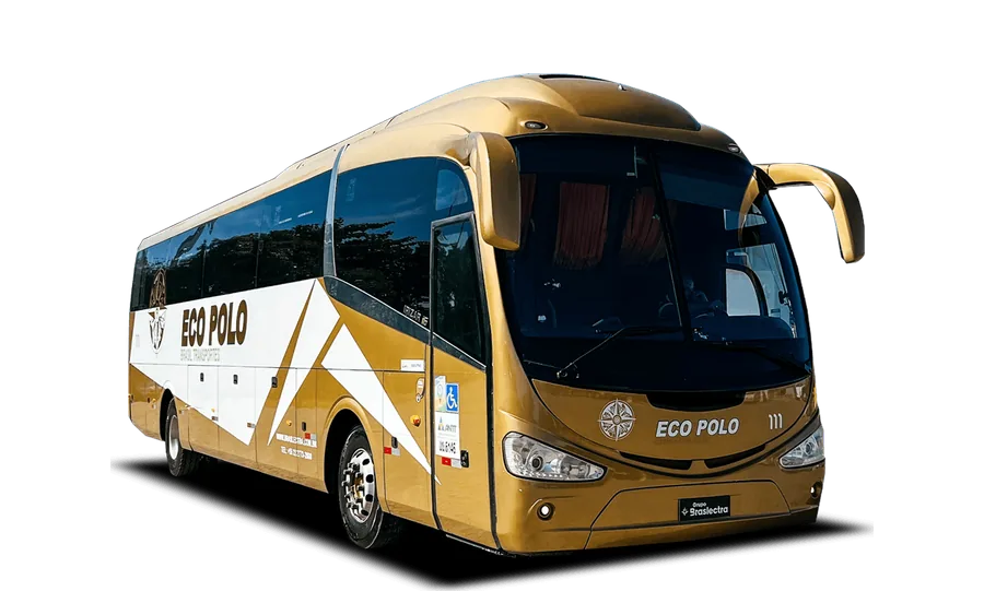 Ônibus da frota Braslectra